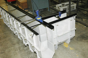 Process Redesign of a Structural Foam Molded HDPE Trench Drain